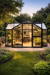  GARDEN GREENHOUSE MODERN KIŞ BAHÇESİ, BAHÇE SERASI ( LARGE )